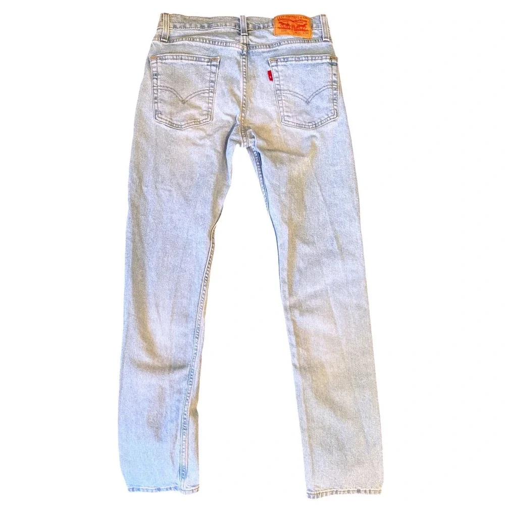 Levi's‎ 510 Skinny Jeans Men's 27x30 Light Wash Y2K Streetwear Denim